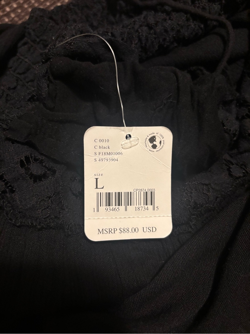 Free People | Adella Black Slip Dress - Picture 10 of 11